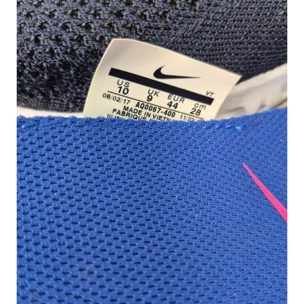 Nike Epic React Flyknit College Navy Running Shoes Men's Size US 10 - Picture 8 of 8